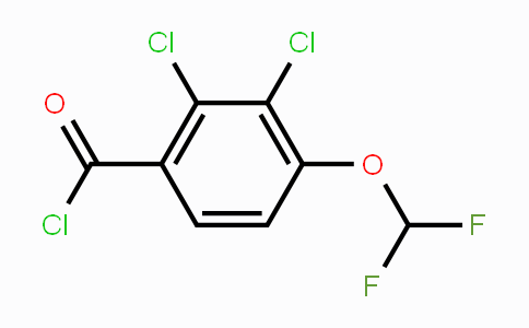CAS No. 1803818-01-0, 2,3-Dichloro-4-(difluoromethoxy)benzoyl chloride