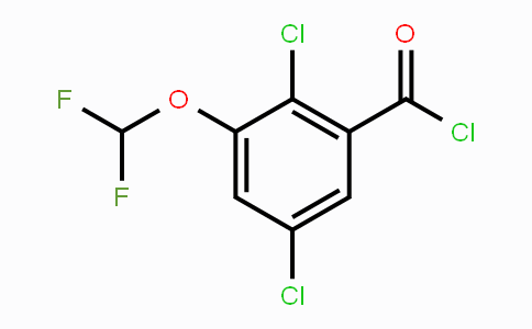 CAS No. 1806352-85-1, 2,5-Dichloro-3-(difluoromethoxy)benzoyl chloride