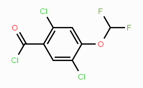 CAS No. 1803789-18-5, 2,5-Dichloro-4-(difluoromethoxy)benzoyl chloride