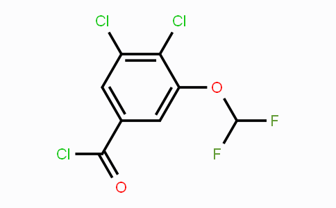 CAS No. 1804883-23-5, 3,4-Dichloro-5-(difluoromethoxy)benzoyl chloride