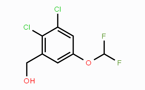 CAS No. 1804883-32-6, 2,3-Dichloro-5-(difluoromethoxy)benzyl alcohol