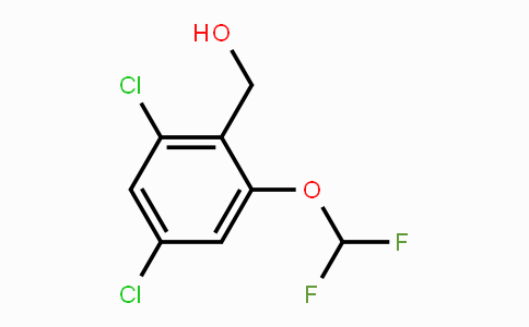 CAS No. 1803818-05-4, 2,4-Dichloro-6-(difluoromethoxy)benzyl alcohol