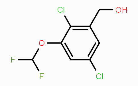 CAS No. 1806350-23-1, 2,5-Dichloro-3-(difluoromethoxy)benzyl alcohol