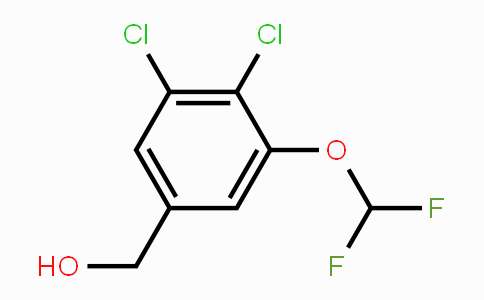 CAS No. 1805125-04-5, 3,4-Dichloro-5-(difluoromethoxy)benzyl alcohol