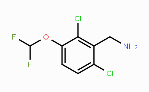 CAS No. 1803789-42-5, 2,6-Dichloro-3-(difluoromethoxy)benzylamine