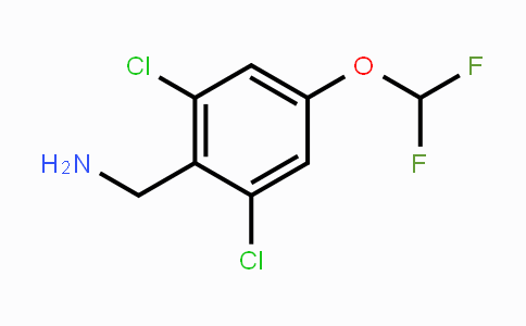 CAS No. 1807059-60-4, 2,6-Dichloro-4-(difluoromethoxy)benzylamine