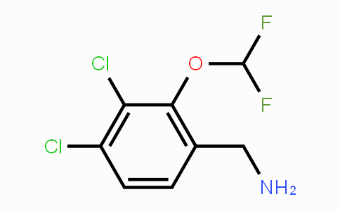 CAS No. 1803789-53-8, 3,4-Dichloro-2-(difluoromethoxy)benzylamine