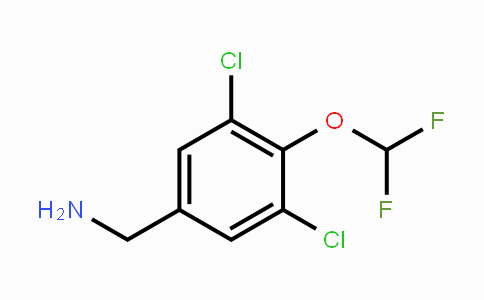 CAS No. 1803714-14-8, 3,5-Dichloro-4-(difluoromethoxy)benzylamine