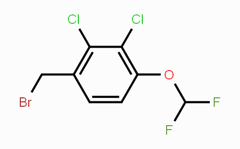 CAS No. 1803818-08-7, 2,3-Dichloro-4-(difluoromethoxy)benzyl bromide