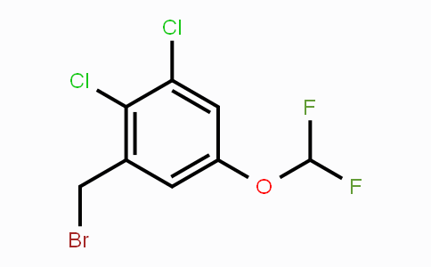 CAS No. 1806353-20-7, 2,3-Dichloro-5-(difluoromethoxy)benzyl bromide