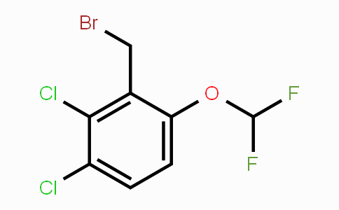 CAS No. 1803789-66-3, 2,3-Dichloro-6-(difluoromethoxy)benzyl bromide