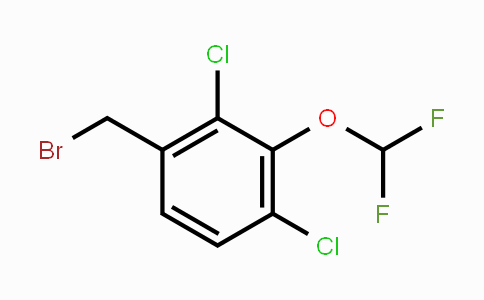 CAS No. 1806322-29-1, 2,4-Dichloro-3-(difluoromethoxy)benzyl bromide