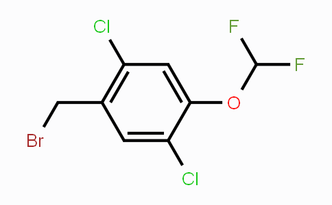CAS No. 1807184-76-4, 2,5-Dichloro-4-(difluoromethoxy)benzyl bromide