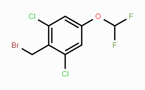 CAS No. 1803789-76-5, 2,6-Dichloro-4-(difluoromethoxy)benzyl bromide