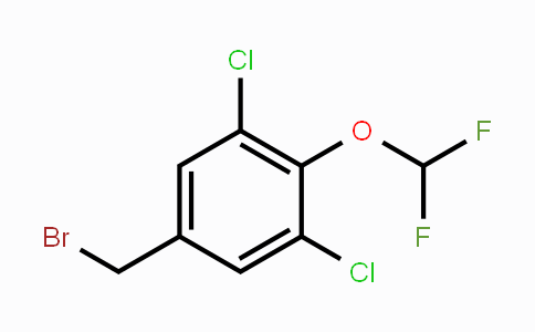 CAS No. 1803790-17-1, 3,5-Dichloro-4-(difluoromethoxy)benzyl bromide
