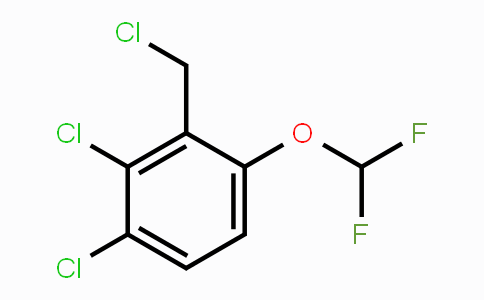 CAS No. 1807036-57-2, 2,3-Dichloro-6-(difluoromethoxy)benzyl chloride
