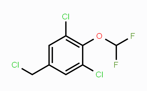 CAS No. 1803714-32-0, 3,5-Dichloro-4-(difluoromethoxy)benzyl chloride