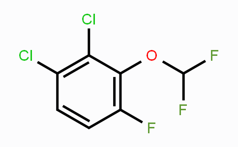 CAS No. 1803831-95-9, 1,2-Dichloro-3-difluoromethoxy-4-fluorobenzene
