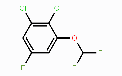 CAS No. 1804516-62-8, 1,2-Dichloro-3-difluoromethoxy-5-fluorobenzene