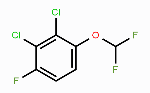 CAS No. 1807184-98-0, 1,2-Dichloro-3-difluoromethoxy-6-fluorobenzene