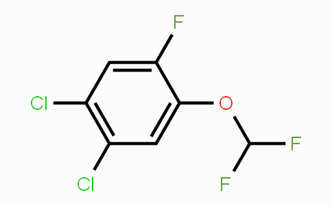 CAS No. 1803714-46-6, 1,2-Dichloro-4-difluoromethoxy-5-fluorobenzene