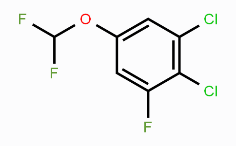 CAS No. 1806353-47-8, 1,2-Dichloro-5-difluoromethoxy-3-fluorobenzene