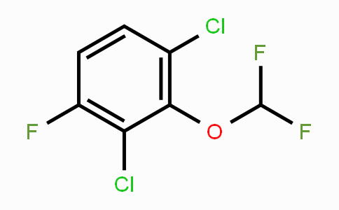 CAS No. 1804516-64-0, 1,3-Dichloro-2-difluoromethoxy-4-fluorobenzene