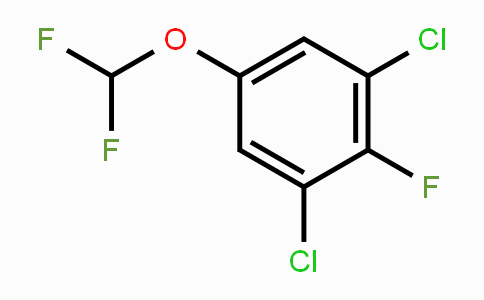 CAS No. 1807037-08-6, 1,3-Dichloro-5-difluoromethoxy-2-fluorobenzene