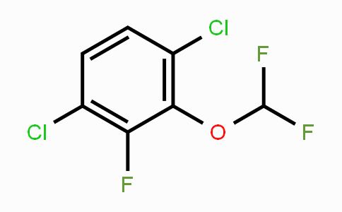 CAS No. 1803790-76-2, 1,4-Dichloro-2-difluoromethoxy-3-fluorobenzene