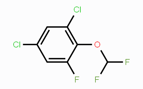 CAS No. 1806328-57-3, 1,5-Dichloro-2-difluoromethoxy-3-fluorobenzene