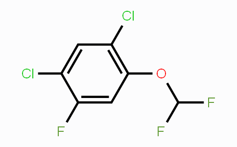 CAS No. 1807059-98-8, 1,5-Dichloro-2-difluoromethoxy-4-fluorobenzene