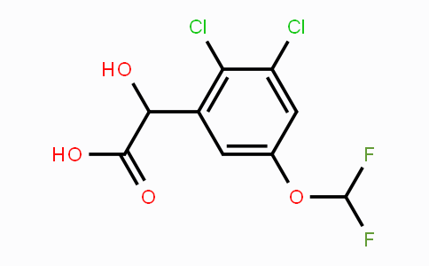 CAS No. 1803714-71-7, 2,3-Dichloro-5-(difluoromethoxy)mandelic acid