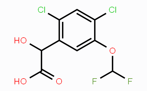 CAS No. 1807060-22-5, 2,4-Dichloro-5-(difluoromethoxy)mandelic acid