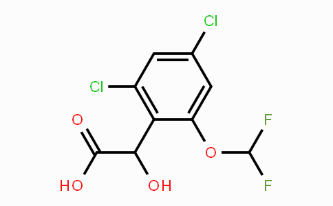 CAS No. 1807037-33-7, 2,4-Dichloro-6-(difluoromethoxy)mandelic acid