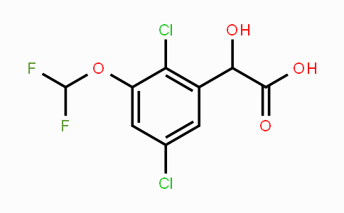 CAS No. 1803806-58-7, 2,5-Dichloro-3-(difluoromethoxy)mandelic acid
