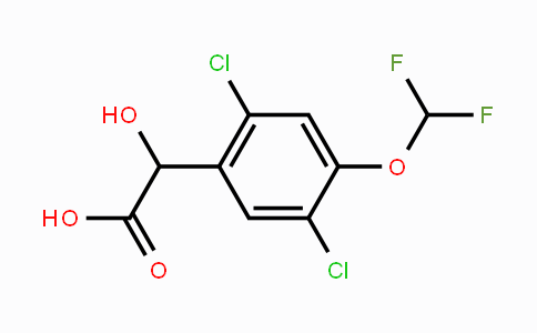 CAS No. 1807185-11-0, 2,5-Dichloro-4-(difluoromethoxy)mandelic acid
