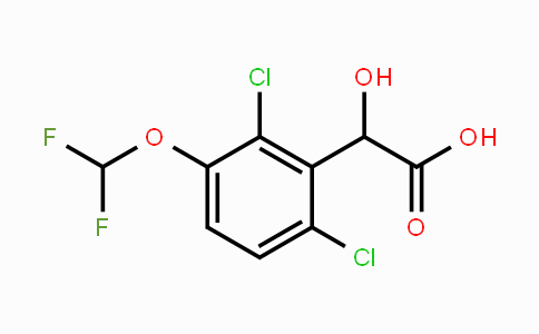 CAS No. 1806353-52-5, 2,6-Dichloro-3-(difluoromethoxy)mandelic acid