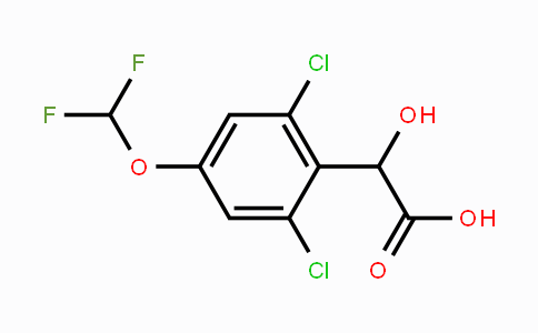 CAS No. 1807037-45-1, 2,6-Dichloro-4-(difluoromethoxy)mandelic acid