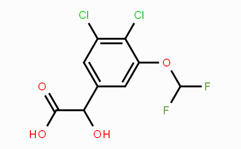 CAS No. 1806297-50-6, 3,4-Dichloro-5-(difluoromethoxy)mandelic acid