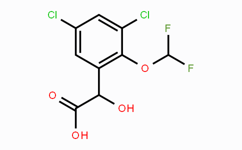 CAS No. 1804884-52-3, 3,5-Dichloro-2-(difluoromethoxy)mandelic acid