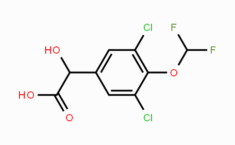 CAS No. 1806328-78-8, 3,5-Dichloro-4-(difluoromethoxy)mandelic acid