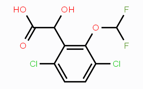 CAS No. 1806351-61-0, 3,6-Dichloro-2-(difluoromethoxy)mandelic acid