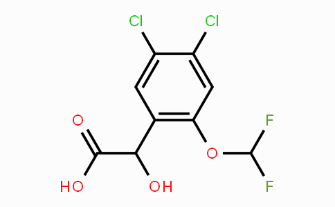 CAS No. 1803832-53-2, 4,5-Dichloro-2-(difluoromethoxy)mandelic acid