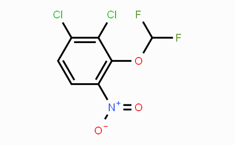 CAS No. 1803714-76-2, 1,2-Dichloro-3-difluoromethoxy-4-nitrobenzene