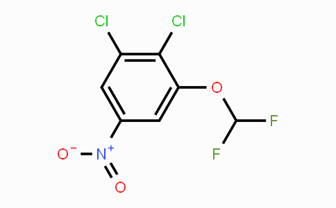 CAS No. 1807060-31-6, 1,2-Dichloro-3-difluoromethoxy-5-nitrobenzene