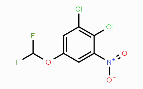 CAS No. 1806297-61-9, 1,2-Dichloro-5-difluoromethoxy-3-nitrobenzene