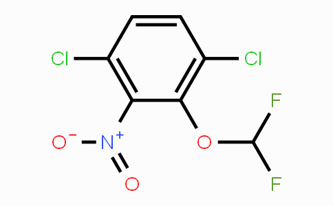 CAS No. 1807037-57-5, 1,4-Dichloro-2-difluoromethoxy-3-nitrobenzene