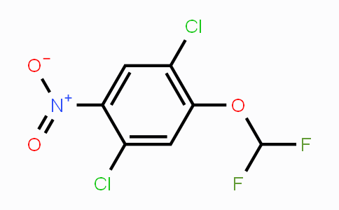 CAS No. 1803714-82-0, 1,4-Dichloro-2-difluoromethoxy-5-nitrobenzene
