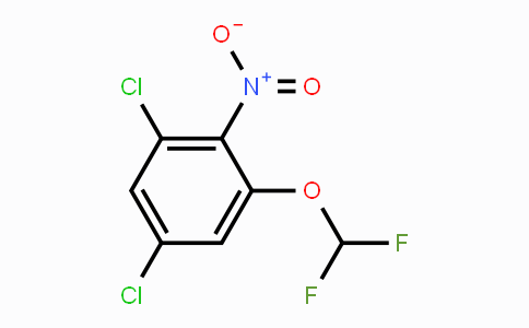 CAS No. 1807060-37-2, 1,5-Dichloro-3-difluoromethoxy-2-nitrobenzene