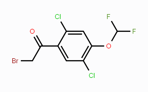 CAS No. 1807037-65-5, 2',5'-Dichloro-4'-(difluoromethoxy)phenacyl bromide